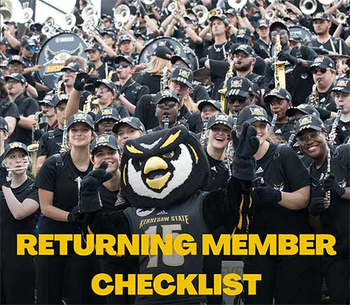 Returning Member Checklist